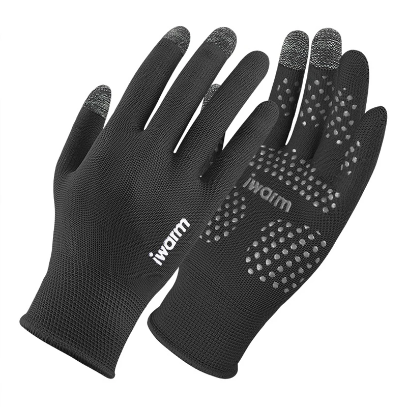 Guantes cálidos impermeables de invierno para ciclismo, guante térmico antideslizante para pantalla táctil, guante de esquí de dedo completo