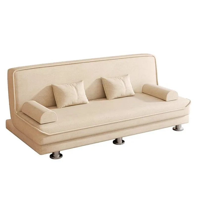

Sofa living room small apartment 2023 new rental room double fabric sofa bedroom foldable dual-purpose sofa bed