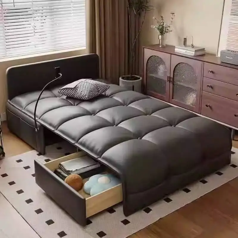 Cheap Nordic Small Living Room Sofas Black Modern Power Lazy Living Room Sofas Modular Tiny Home Divani Per Soggiorno Furniture view 5