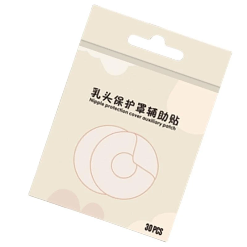 1 Box 30pcs Round Nipple Cover Self-Adhesive Disposable Breast Stickers Nipples Pad Chest Protective Accessories 425F