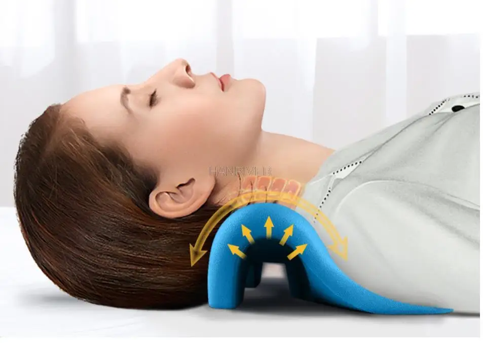 Vertebral soothing frame massager, cervical vertebra massage, pillow, shoulder, neck, waist, back pad, finger pressure device