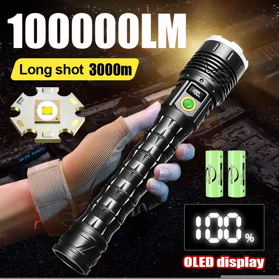 

Latest Ultra Powerful Flashlight Telescopic Zoom Self Defense High Power Led Flashlight Waterproof Rechargeable Led Flashlight