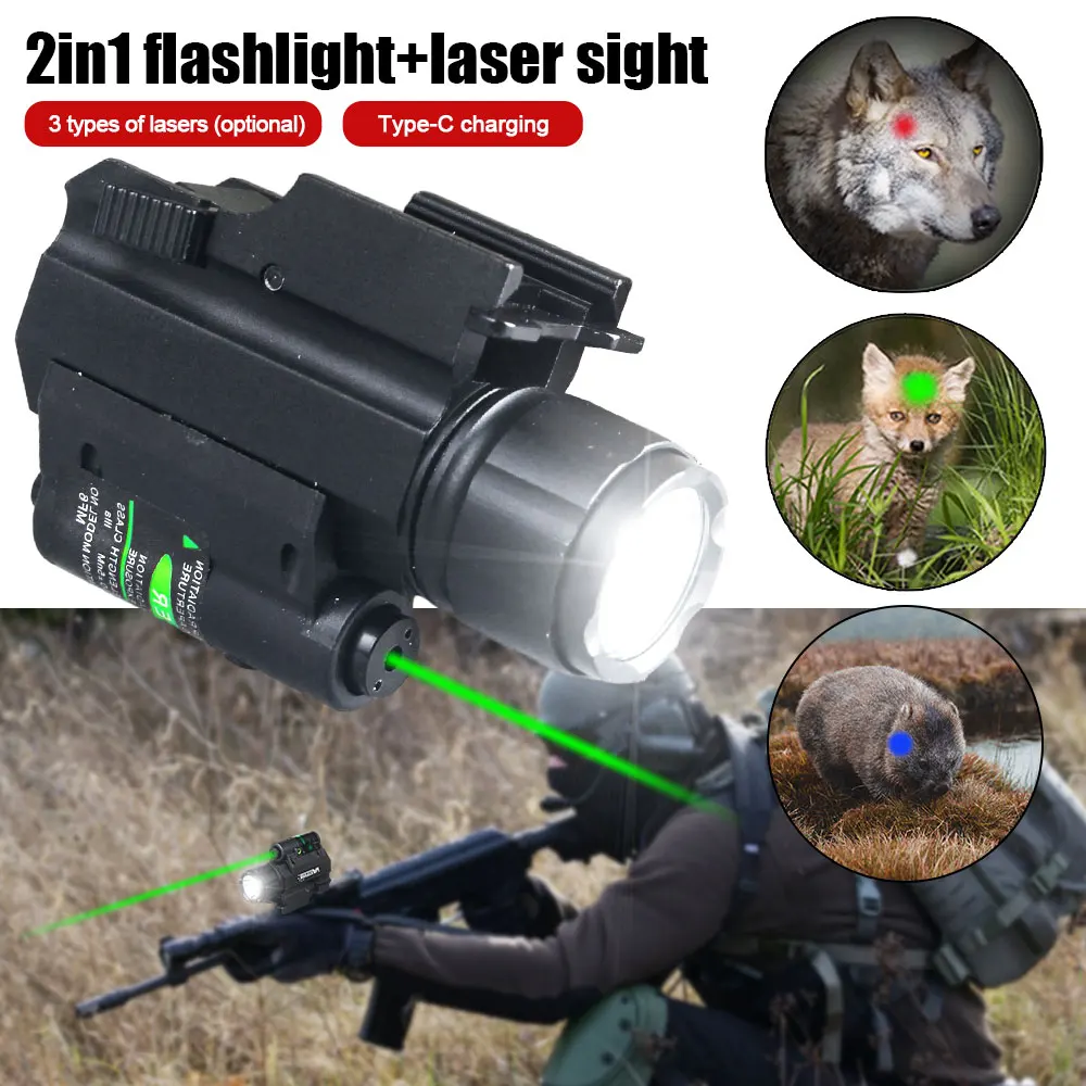 Imagem -02 - Tactical Azul Vermelho e Verde Dot Laser Sight Scope Arma Gun Light Ajustável Picatinny Rail Mount Rifle Pistola Airsoft 20 mm