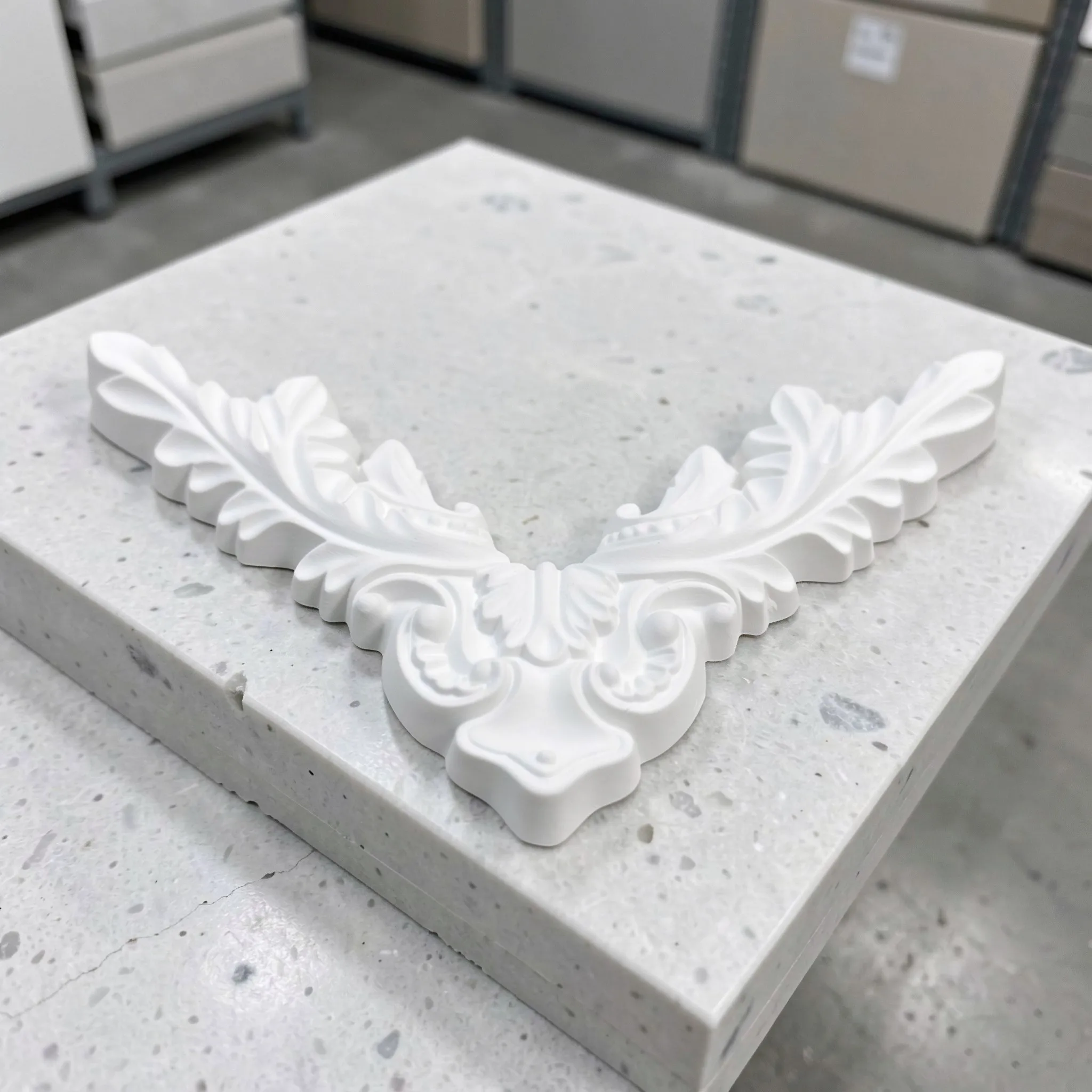 Ceiling Molding Corner Piece Raised Flower Pattern Corner Trim Imitation Plaster Carving Corner Flower Ceiling Embellishment