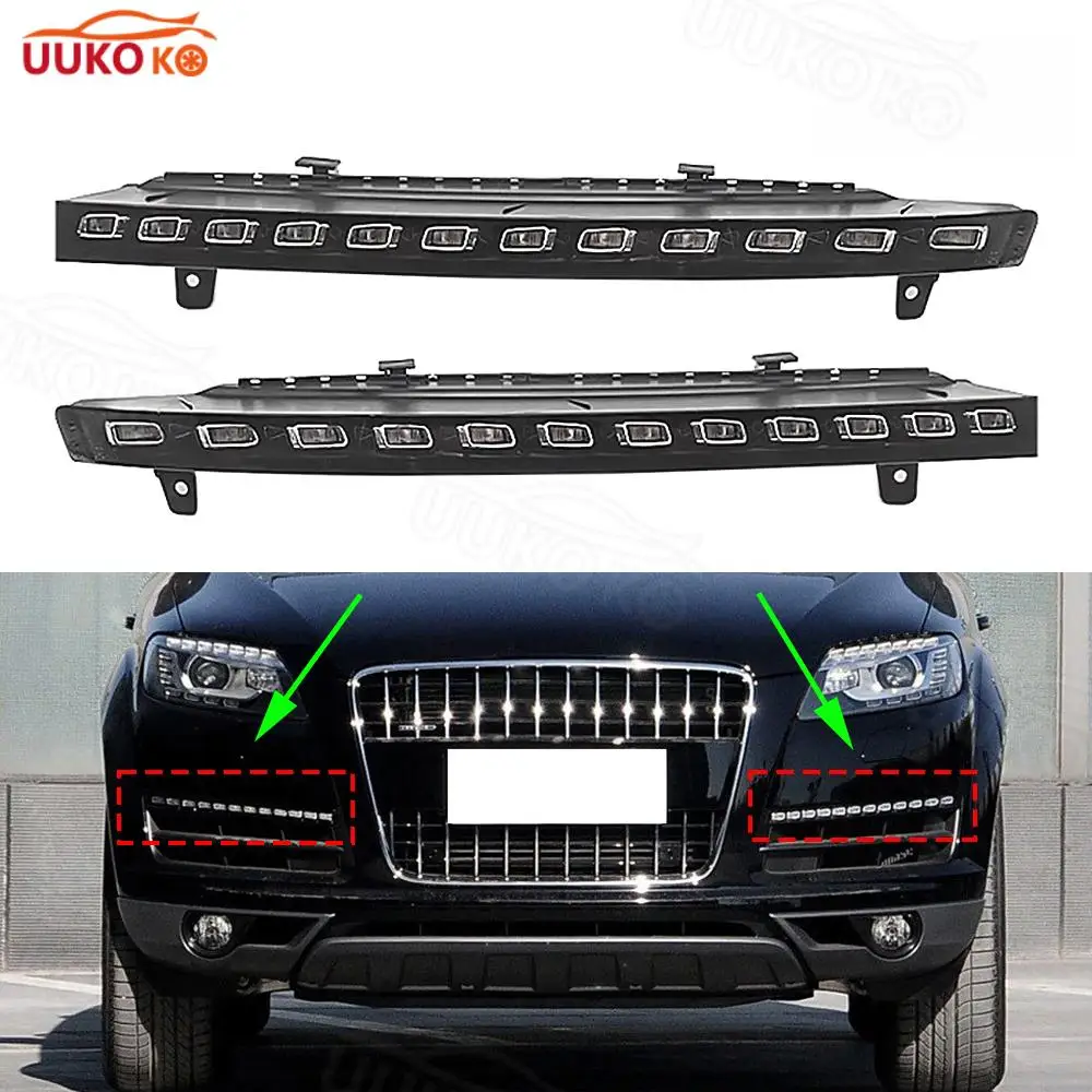 4L0953041D 4L0953042D Turn Signal Rotary Marker Light Assembly For Audi Q7 2010-2015 12 LED beads No Dynamic turn pairs