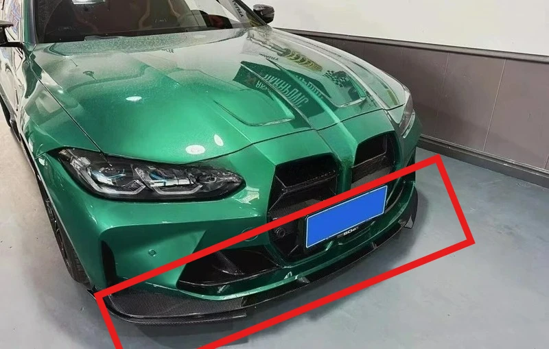 

Premium-Grade FORBMW G80 M3 G82 G83 M4 3D-Style Front Bumper Lip Spoiler Carbon Fiber 2022