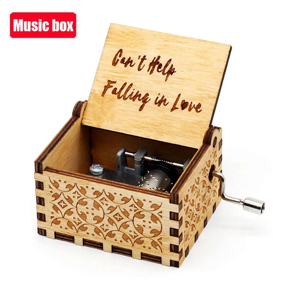 ==Neue Anime The Legend of Zelda DIY kreative hölzerne Spieluhr Qualität Handkurbel Musik Sky City Collection Hobby Spielzeug Bestes Geschenk
