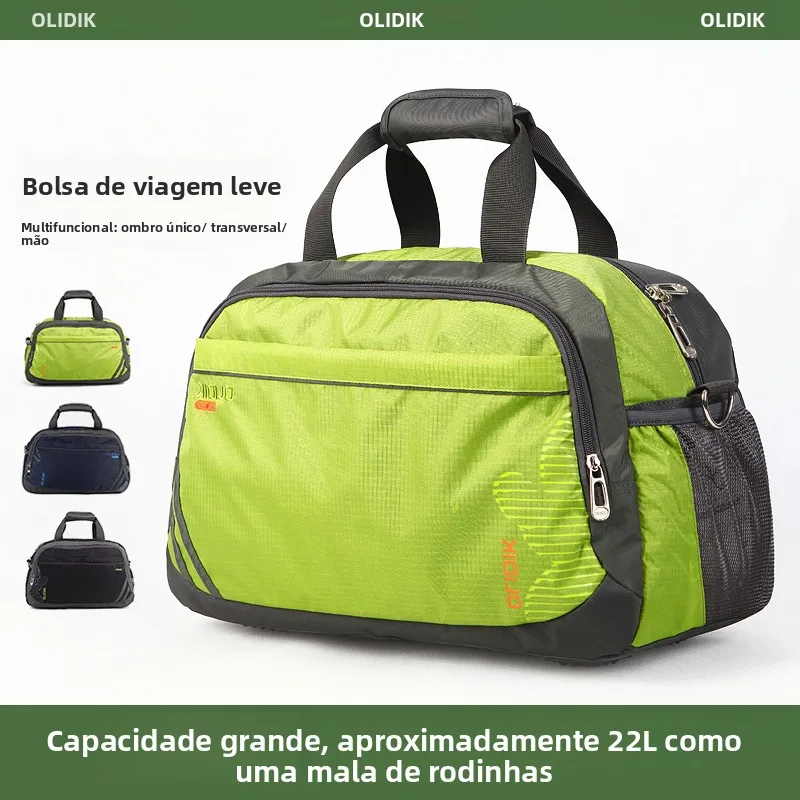 lightweight-large-capacity-sports-travel-bag-men's-handheld-luggage-women's-short-trip-business-trip-fitness-storage-travel-bag