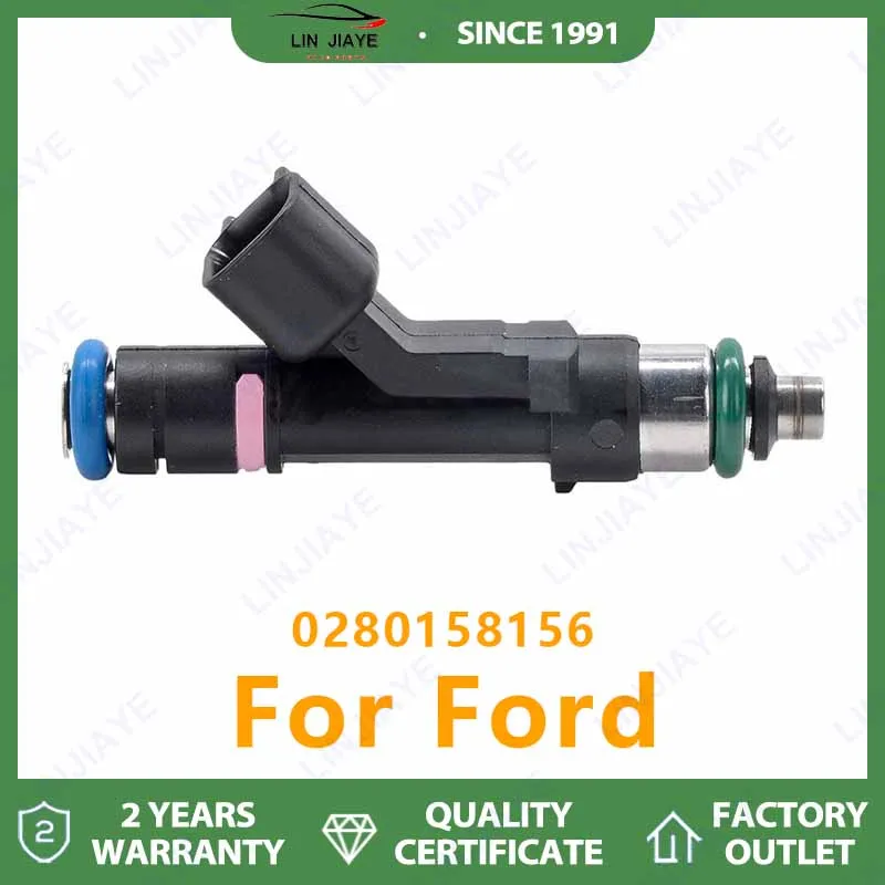 

1/4 шт. OEM 0280158156 Топливная форсунка для Mazda 3 Sport 5 6 CX-7 2.5L L501-13-250 8E5G-9F593-AB 8E5Z-9F593-A L50113250