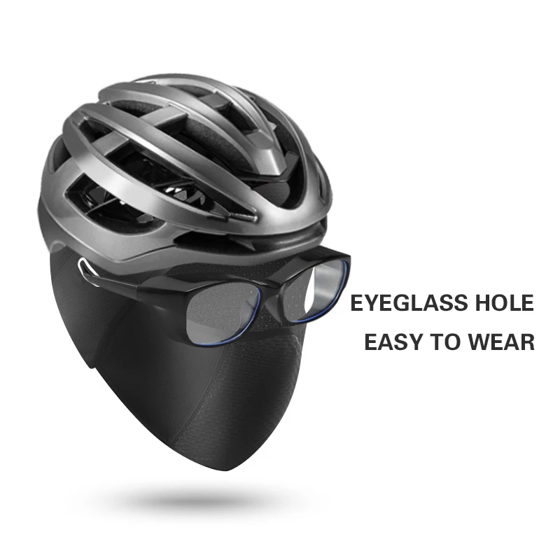 Biking Headgear Breathable Full Face Mask Hat Cycling Sports Dustproof Windproof Scarf Headgear Warm and Breathable