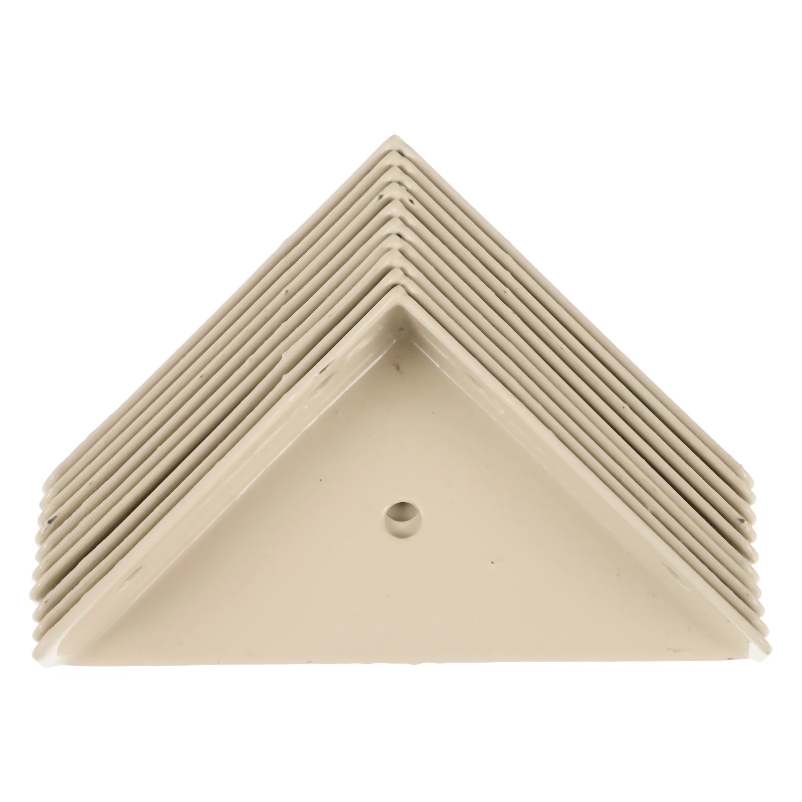 10Pcs Cold Rolled Steel Corner Brackets Bed Frame Support Stable Furniture Connectors Long Lasting Use Angle Corner Bracket