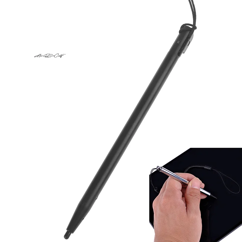 1Pc Metal Touch Screen Stylus Pen with Spring String for Phone Tablet Computer - Durable Touch Phone Pen