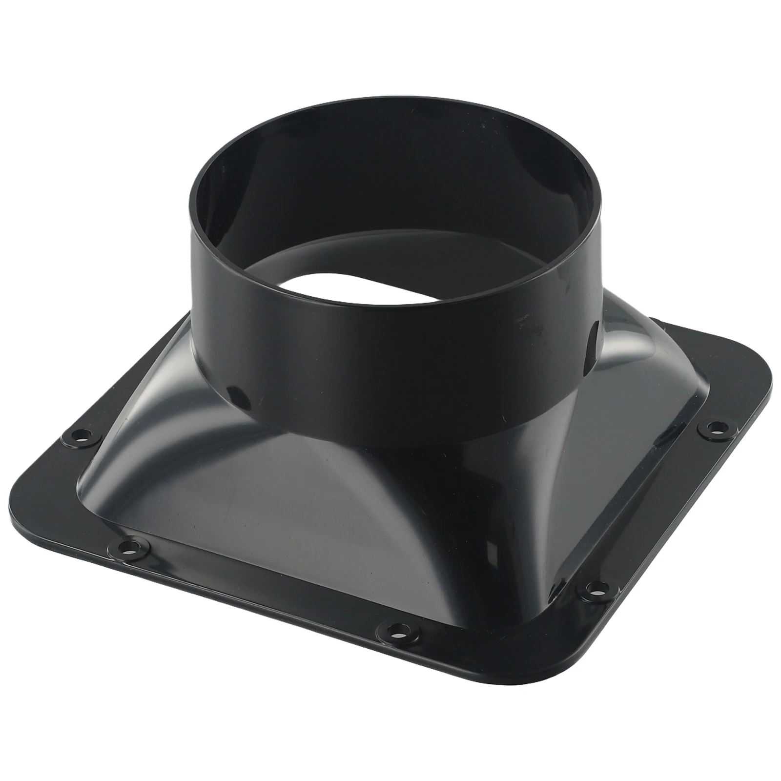 AAAAA100-200MM ABSWallFlange Connector Ventilation Pipe Air Ducting Connection Exhaust Pipe Connection Air System Vent