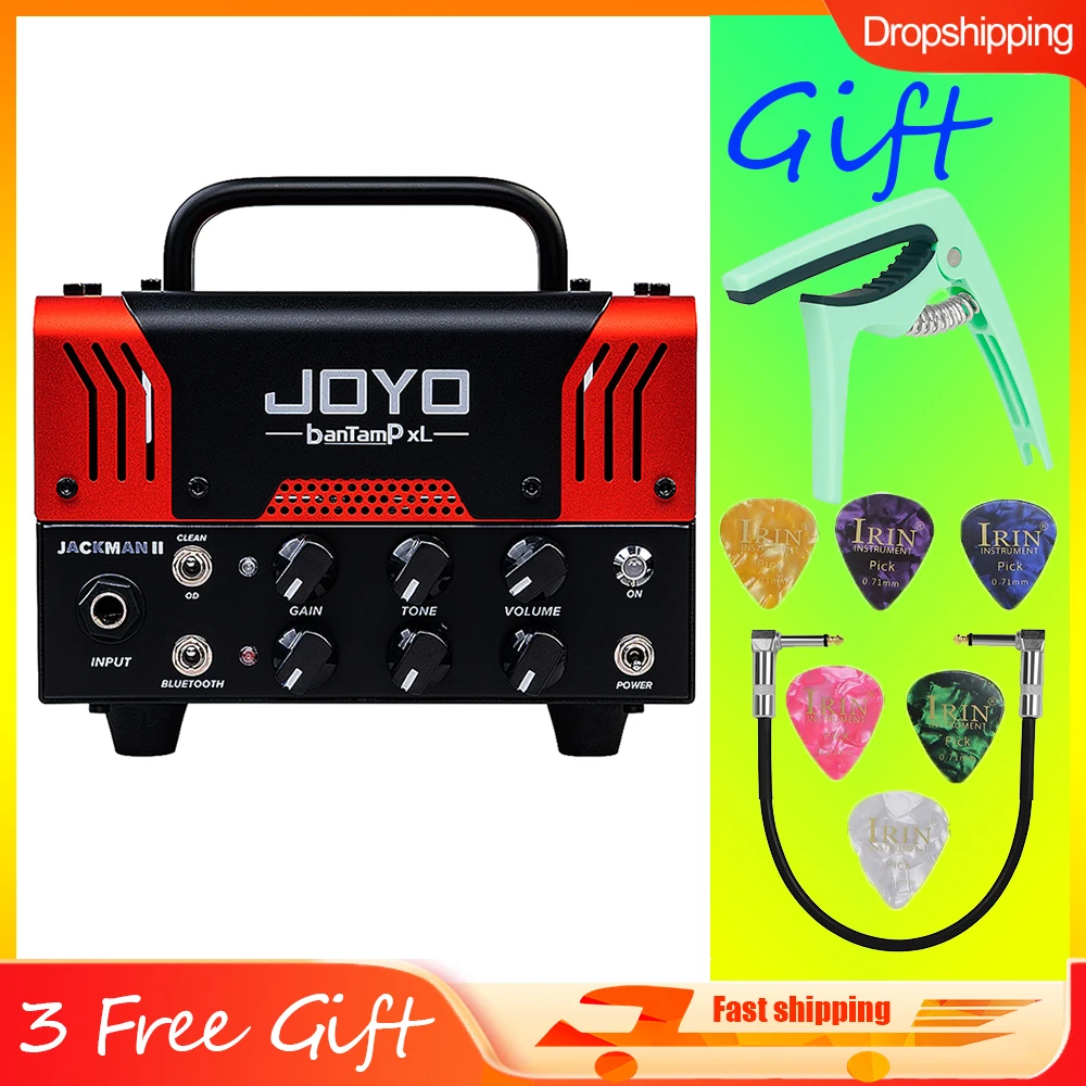 

JOYO BanTamp XL Jackman II Guitar Amplifier Head Tube Amp Head Dual Channel Electric Guitar Amp Tube Amplifier For Guitar Preamp