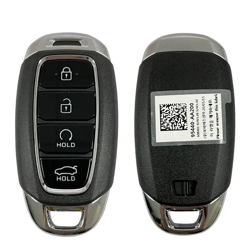 KEYECU OEM Smart Remote Control Car Key With 4 Buttons 433MHz 6A Chip for Hyundai Elantra 2020 2021 Fob 95440-AA200 MBEC4FOB2004