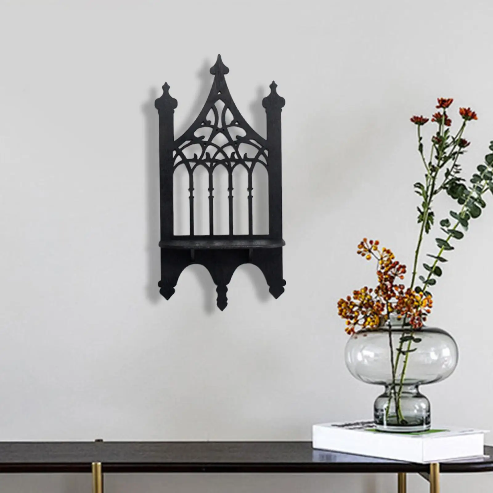 Wandkerzenleuchte aus Holz, Wandhalterung, Kerzenständer, dekorative Heimdekoration für Klassenzimmer, Hochzeit, Wohnzimmer, Bauernhaus, Veranda