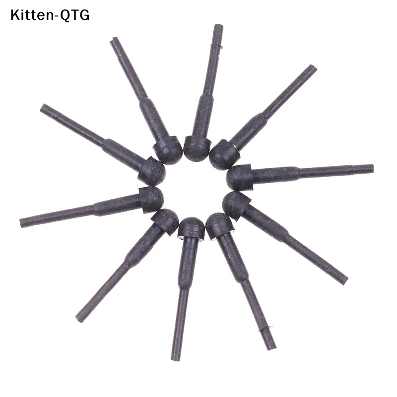 

Hot sale 10pcs Replacement Rubber Bumper silencer Hair Scissors Barber Shears Stopper Black