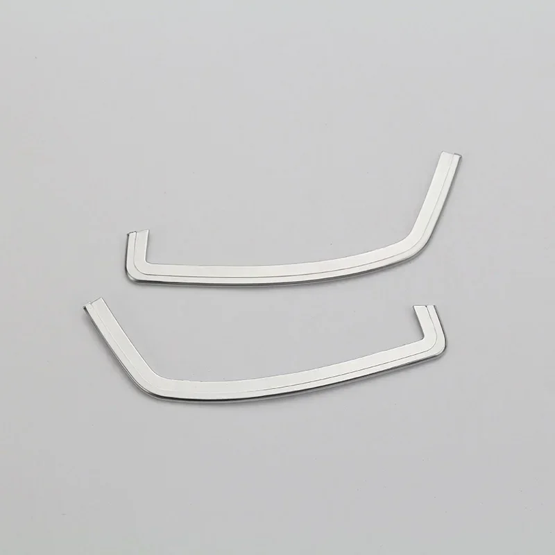 

ABS Silver Car Front Door Speaker Gap Decor Decorative Strip Interior Car Accessories For Mercedes Benz GLK X204 2009-2015