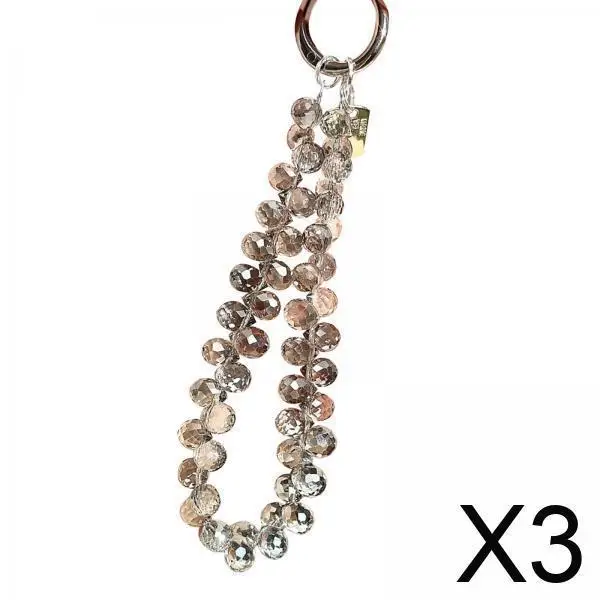 

Glass Beaded Phone Charm Chain Fashionable Pendant Keychain Lanyard for Women Clothing Accessories