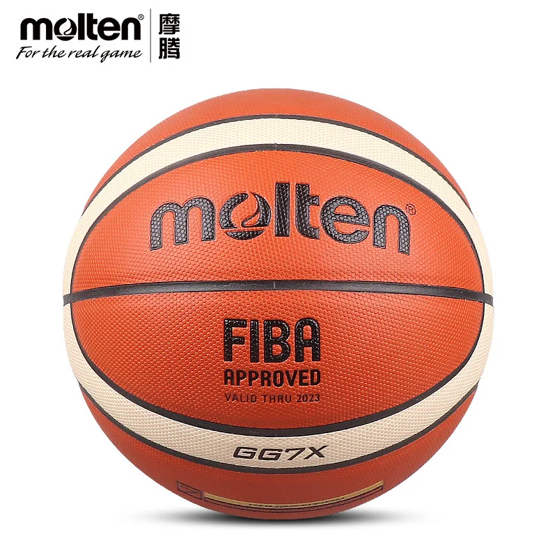 

Original Molten GG7X/BG4500 Basketball FIBA Official Certification Professional Match Indoor PU Leather Man Basket Ball Size 7/6