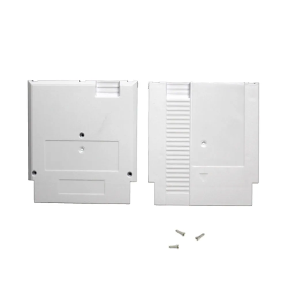Hard Plastic Case Cartridge Shell Cover For NES 60Pin To 72Pin Game Card Replacement Shell With 3 Screws