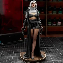 1/24 1/18 Resin Model Kit Nun Soldier Figurine Sculpture Unpainted RW-1398