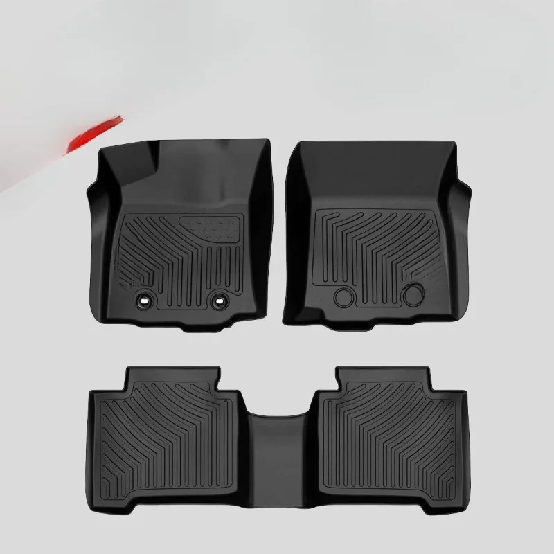 Floor Mats Liner 3D Molded For 2016-2017 Toyota Tacoma Double Cab All Weather United States