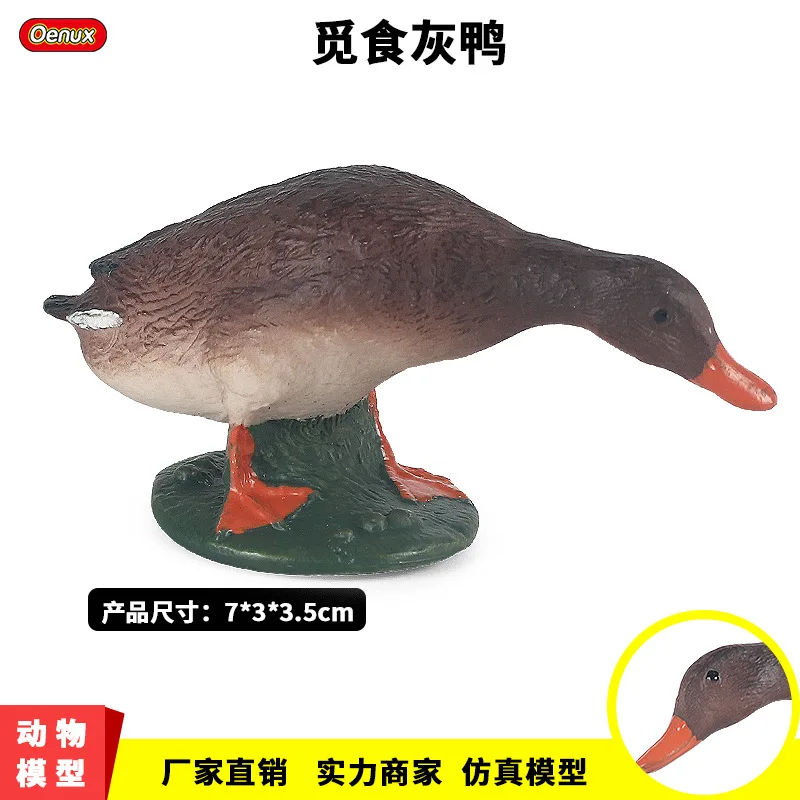 Simulated Animal Duck Model Poultry Wild Duck Ornament