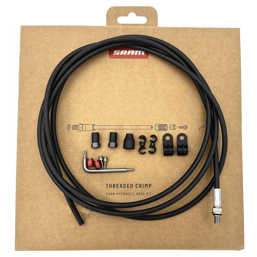 

Комплект гидравлических шлангов дискового тормоза SRAM — линейный обжим с резьбой, для горных тормозов SRAM | Запасные части, аксессуар для велосипедного тормоза