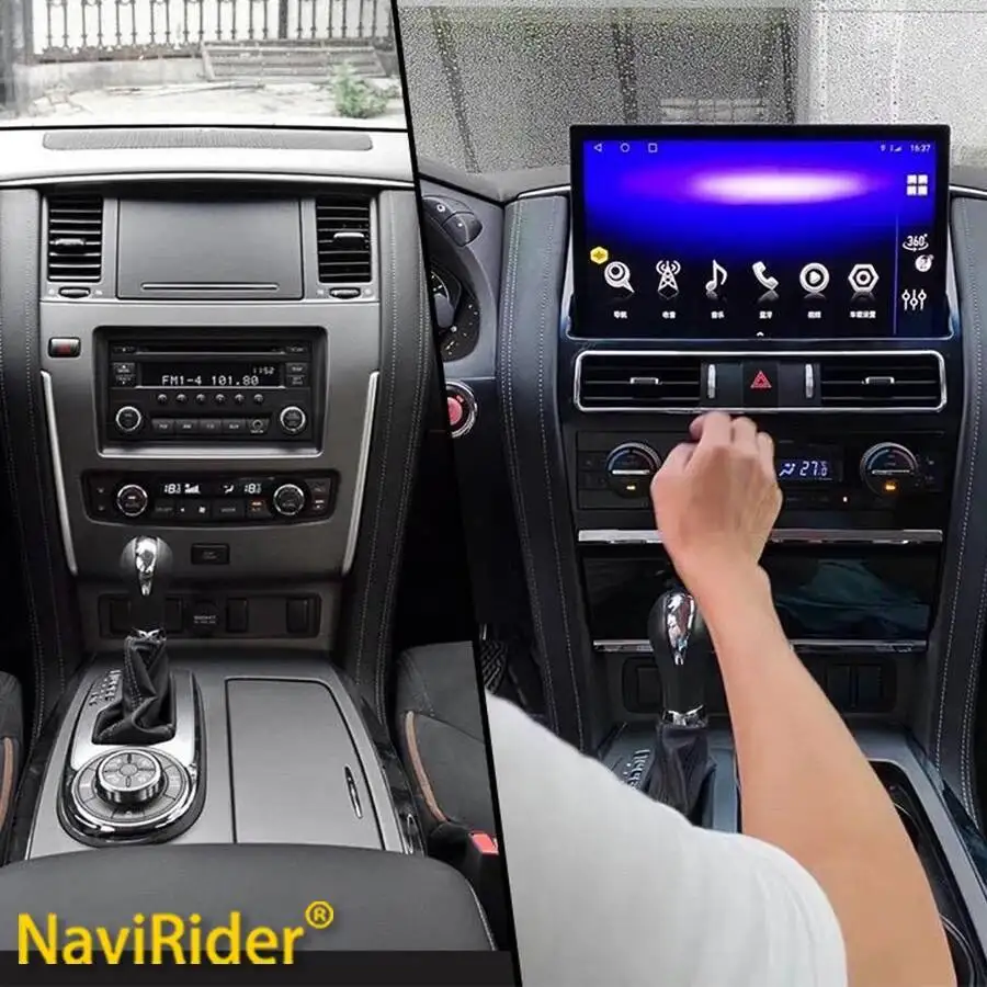 13.3'' Android Car Radio For Nissan Patrol Y62 Infiniti QX80 QX56 Amanda 2010 - 2020 Stereo Carplay GPS Navi Multimedia Player