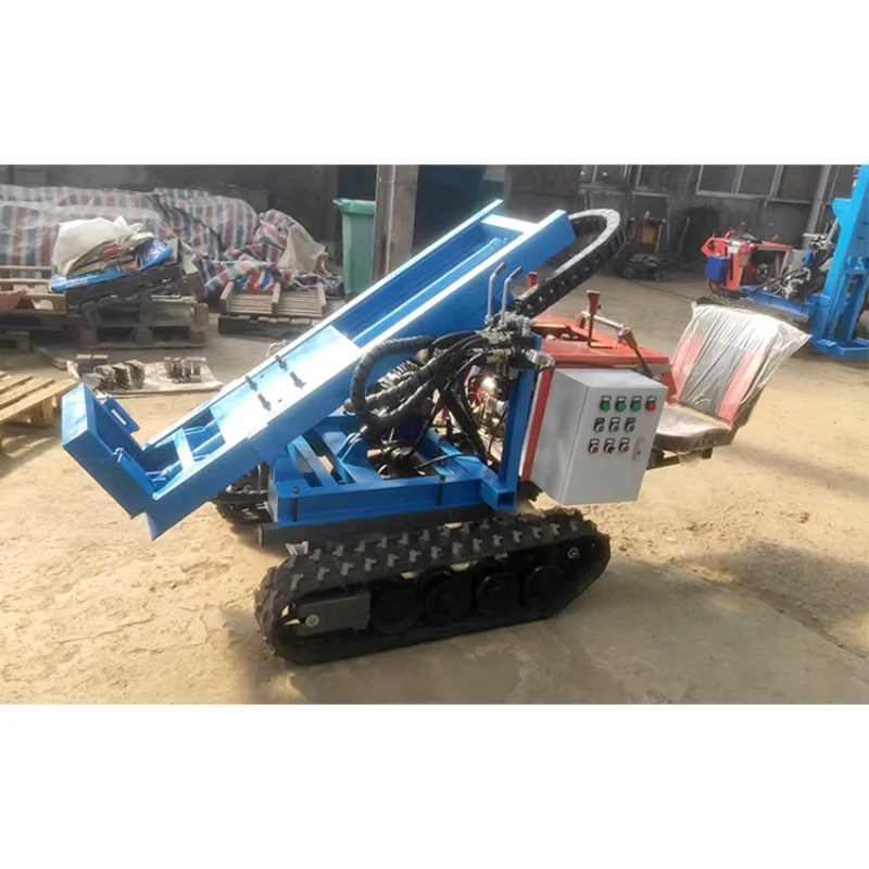 Crawler Type Borehole 200m Water Well Drilling Rig Groundwater Drilling Rig