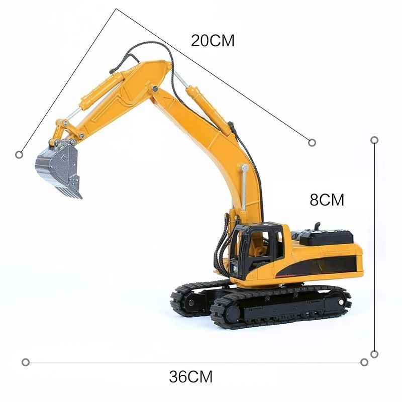 Full alloy construction vehicle toys, simulated dismantling machine, remote control car