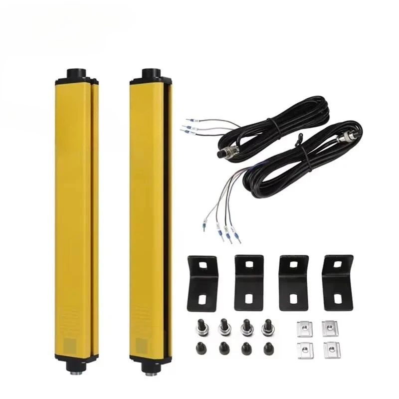 2 OSSD output safety gratings, type 4 equivalent protective gratings for machine protection systems PNP NPN