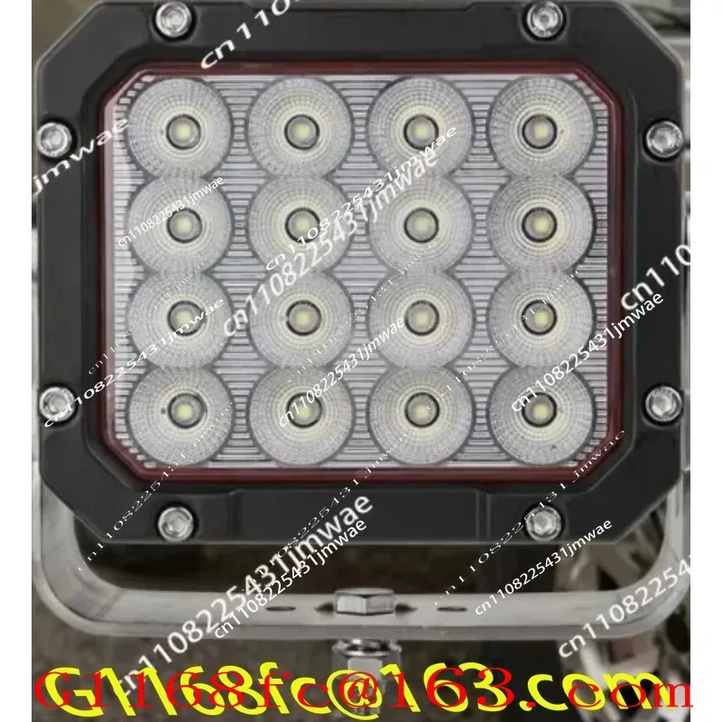 IP68 Waterproof Mining Light 12V 24V Heavy Duty Lighting 7Inch 160W 12800LM Flood Spot Beam Rectangle Work Light