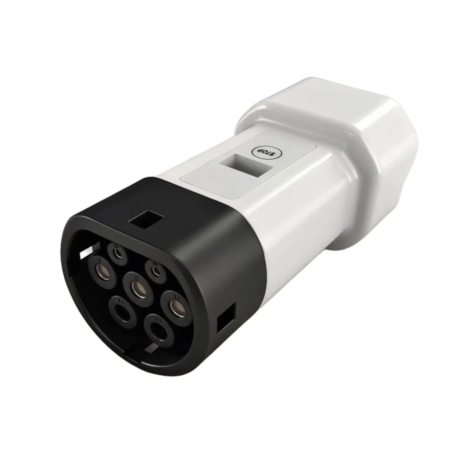 

Qiaoyi Type2 EV Adapter Connector With Screen For EU Socket 3.5kW V2L Discharge MG//Kia///Smart White