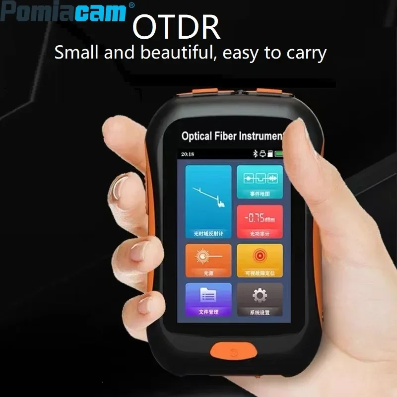 

Mini OTDR NK2800 Integrated Active Fiber Tester with 80km Range and High-Definition Touch Screen 5-in-1 fiber optic tester