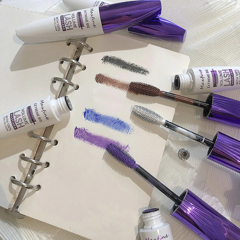 ماسكارا مجسمة 5D مقاومة للماء ومضادة للعرق وغير قابلة للتلطخ وتدوم طويلاً للرموش الثابتة والطويلة