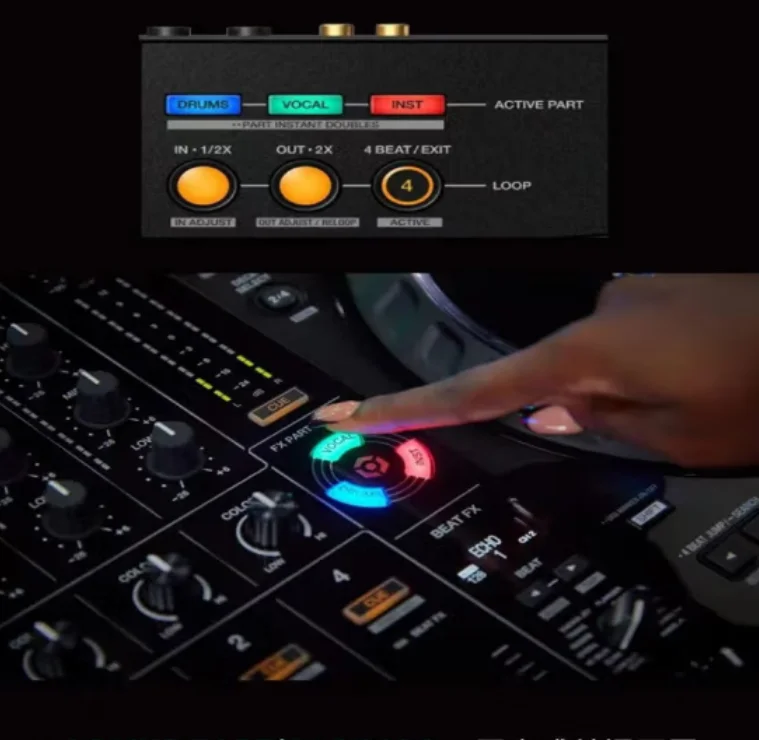 Dj Controller/Mixer konsol audio