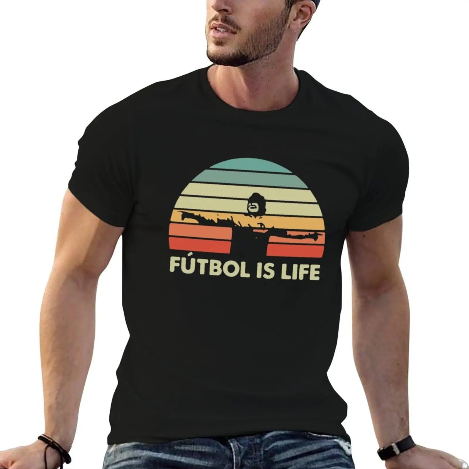 

Futbol is Life , Futbol is Life For Soccer Lover and Football Lover Gift T-Shirt man t shirts high quality luxury brand T-Shirt