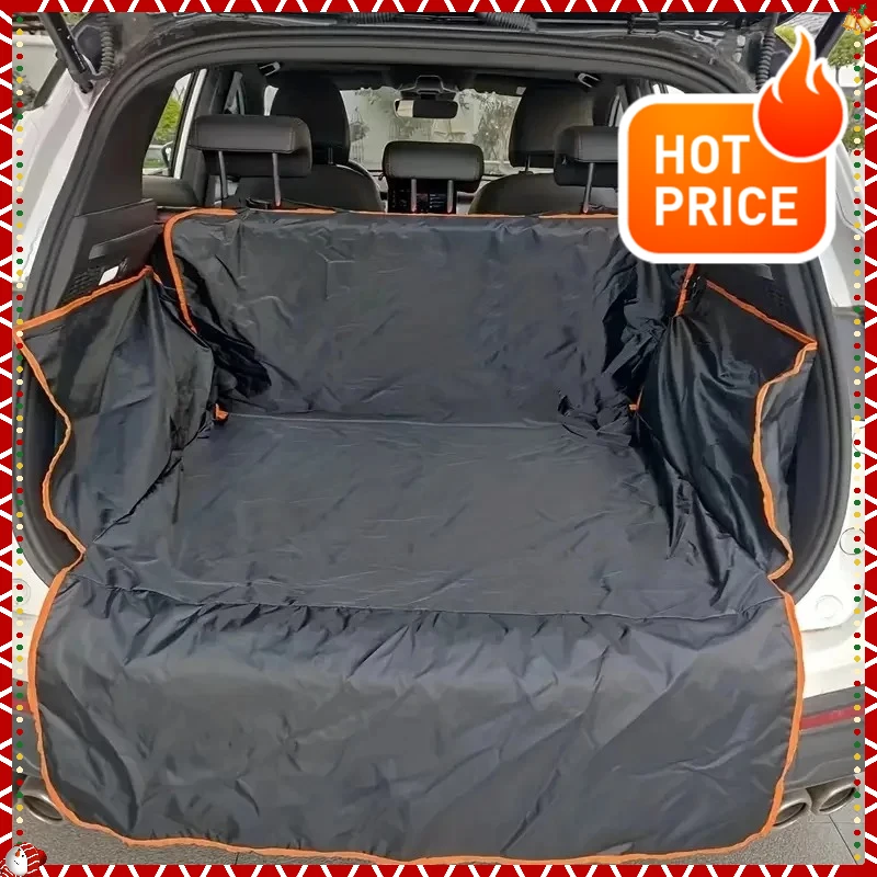 2025 Прочный полиэстеровый коврик в багажник автомобиля для домашних животных — нескользящий, устойчивый к царапинам и легко чистится, универсальный для автомобилей и внедорожников