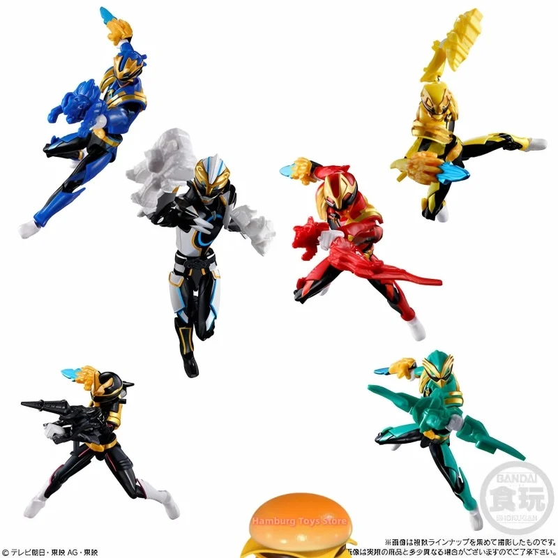 

Bandai No.1 Team Gojuranger Super Sentai Series 01 First Team Action Figures Model Collectio Toy Gifts Candy Toys