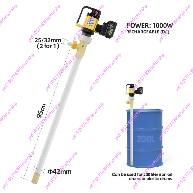 Food grade stainless steel electric oil barrel pump honey cream ketchup screw gear pump fuel barrel