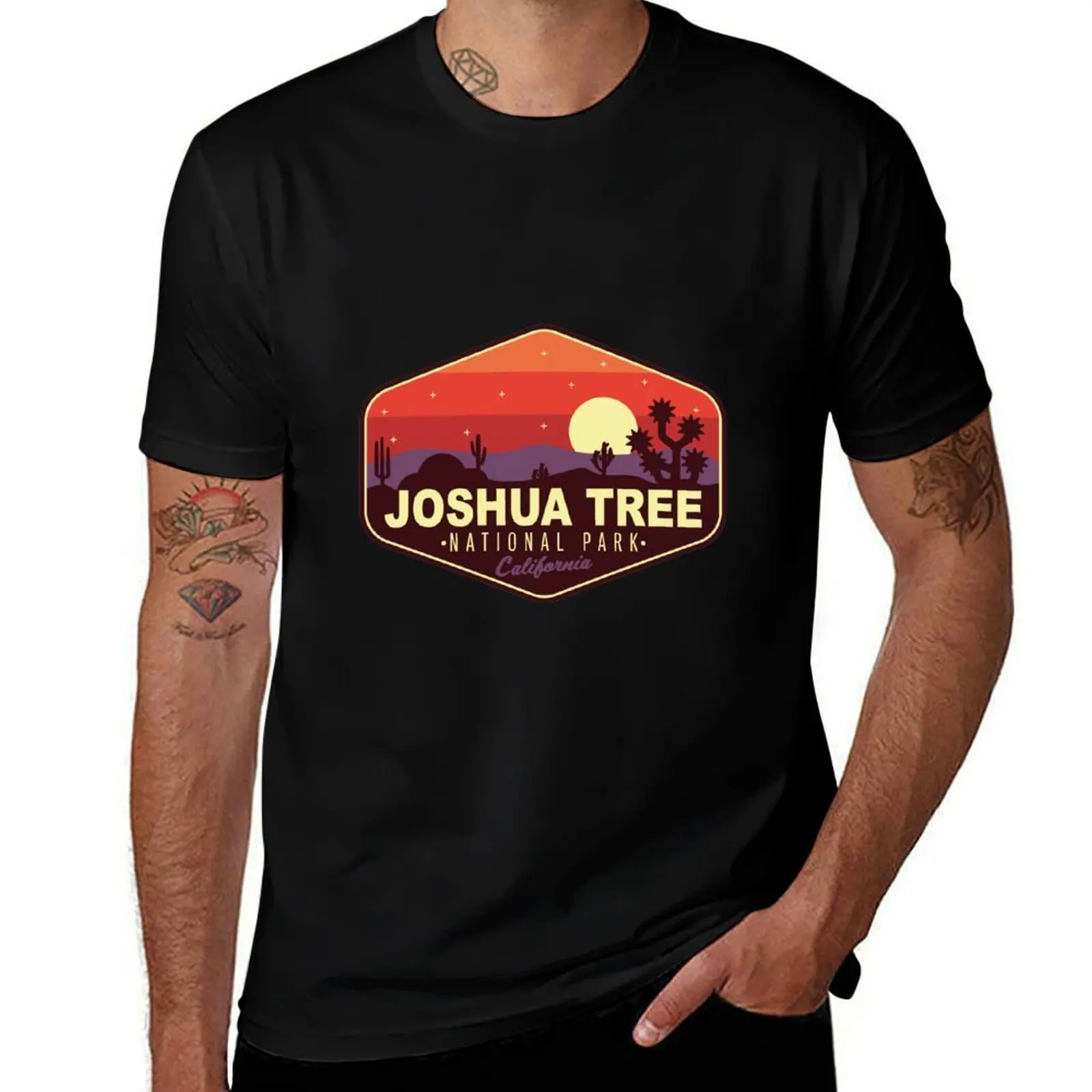 

t shirts man man Tree cotton t National Joshua designer Park. shirt T-Shirt