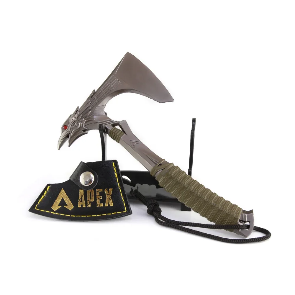 Apex Legends dziedziczne Bloodhound 15cm kruk gryzie metalowy Model broni bezpieczeństwa gra topór tępy obwód Katana kolekcje zabawki prezenty