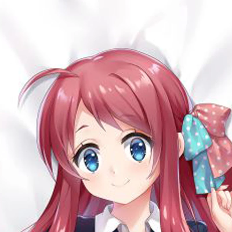 

Dakimakura Anime Pillow Cover Sakura Minamoto Double Sided Print 2Way Cushion Cover Xmas Gifts