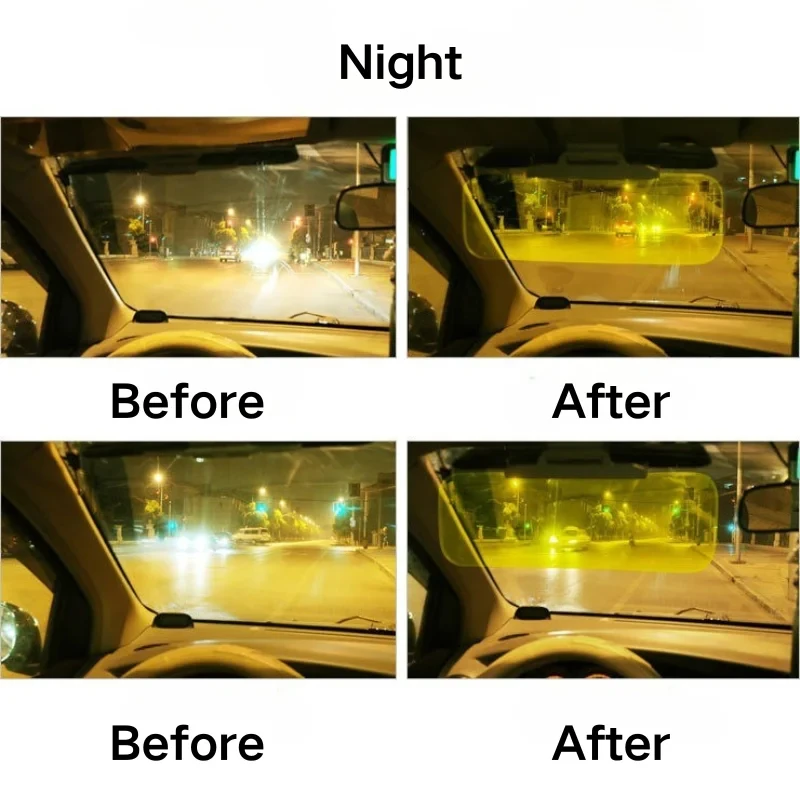 رائجة البيع يوم ليلة سيارة رؤية السائق نظارات مكافحة وهج للرؤية الليلية سائق نظارات ليلة القيادة تعزيز نظارات خفيفة #5