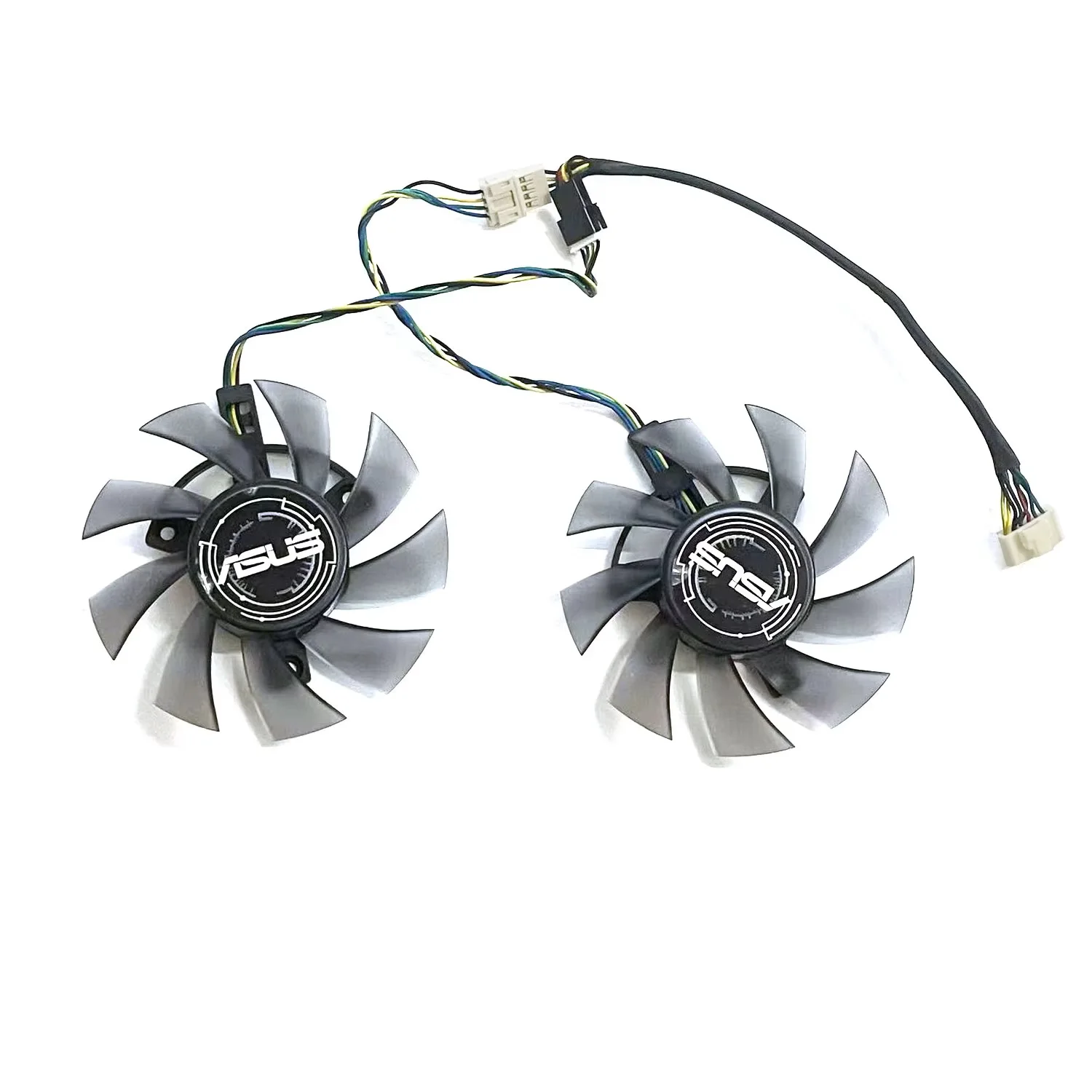 Nouveau ventilateur GPU FD8015U12S T128015SU 75MM 6PIN pour carte graphique ASUS dual GTX 1650 1660Ti