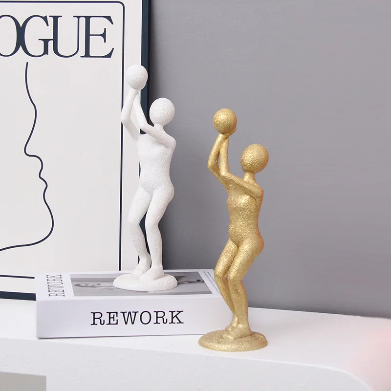 Decoration Figurines & Miniatures Modern Entrance Hall Creative Figurines & Miniatures Villa  Home Decor Petit Bijou Ls40xbj