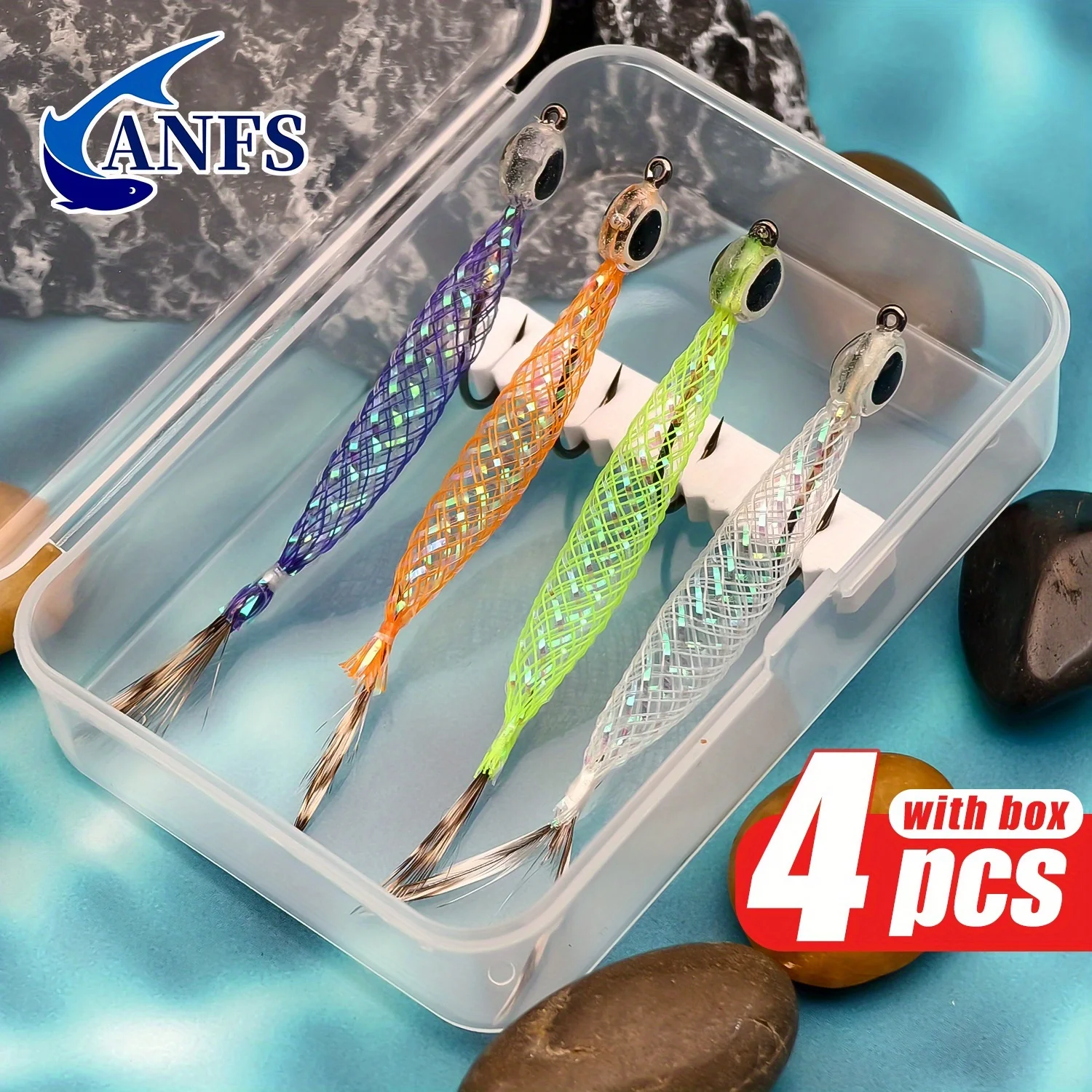 Anfs 4Pcs Fly Fishi…