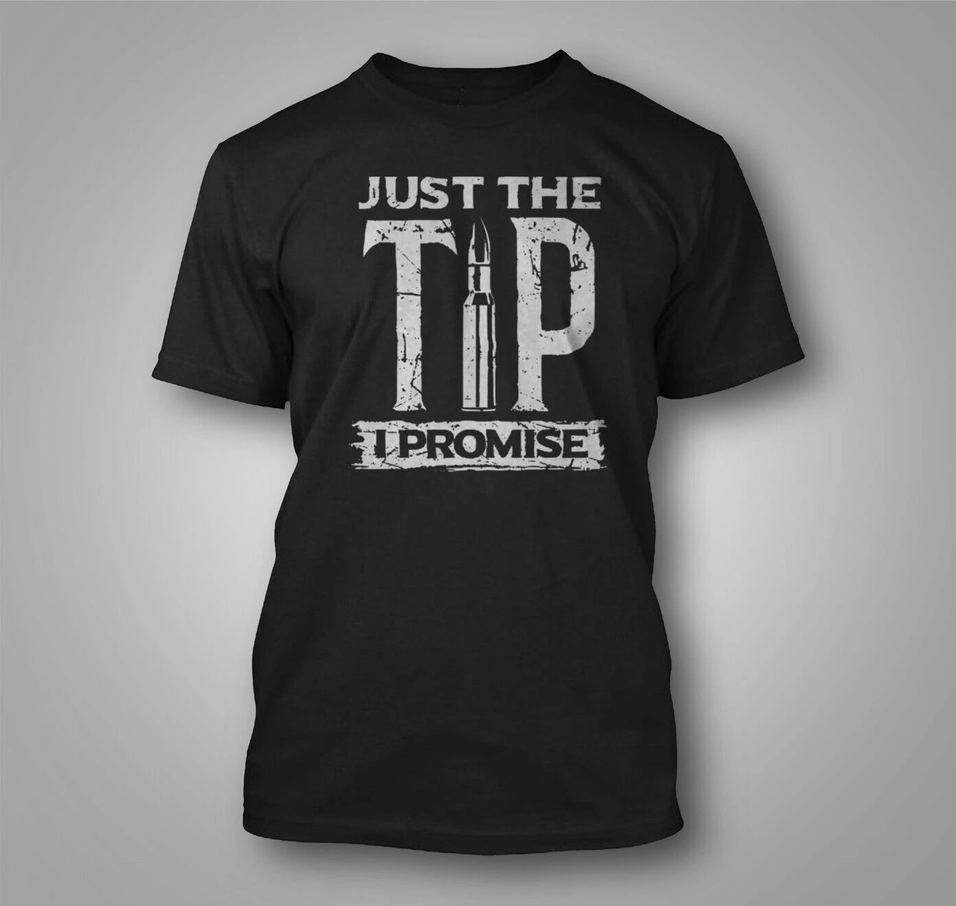 Sólo la punta que prometo la segunda enmienda derechos Gun Bullet camiseta hombres mujeres algodón manga corta verano Y2k Tops camiseta para hombre